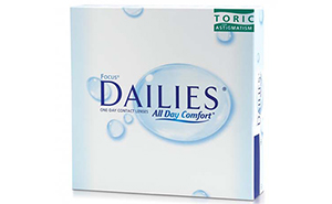 Focus Dailies Toric 90 Pack